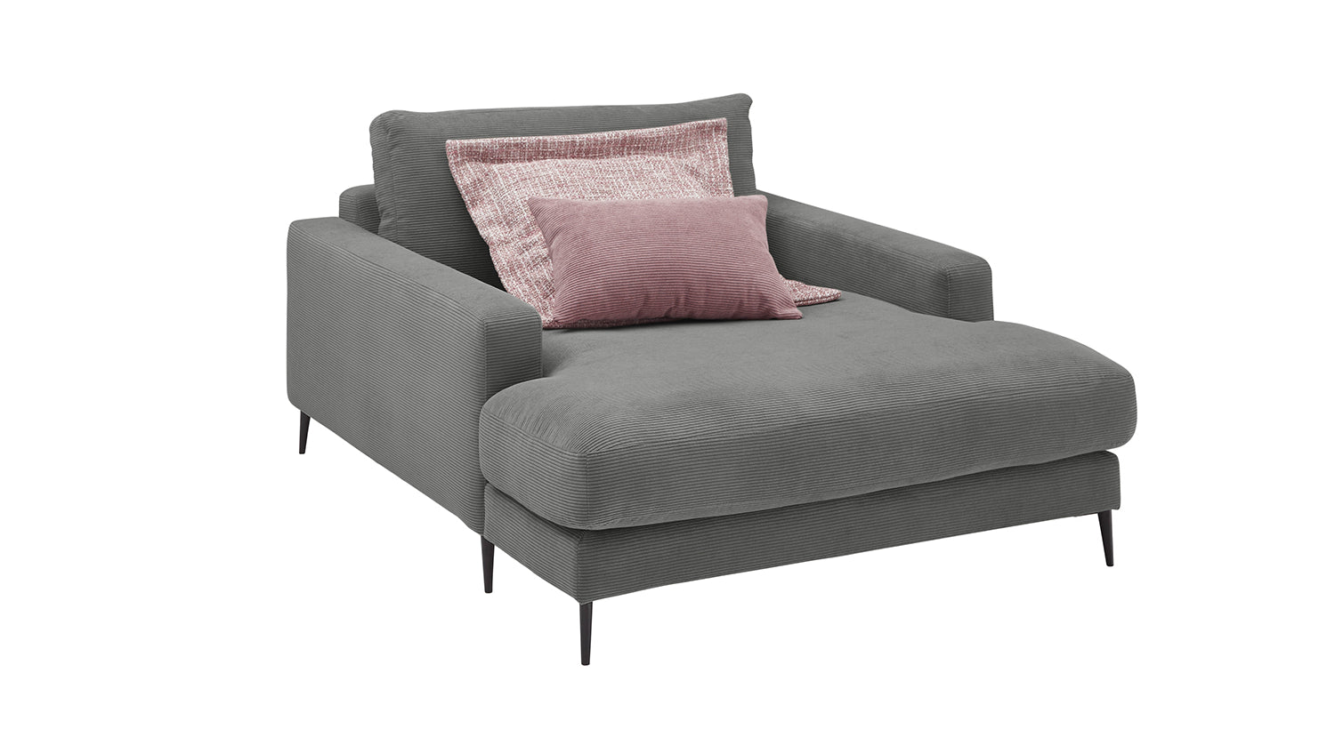KAWOLA Longseat CARA Feincord anthrazit