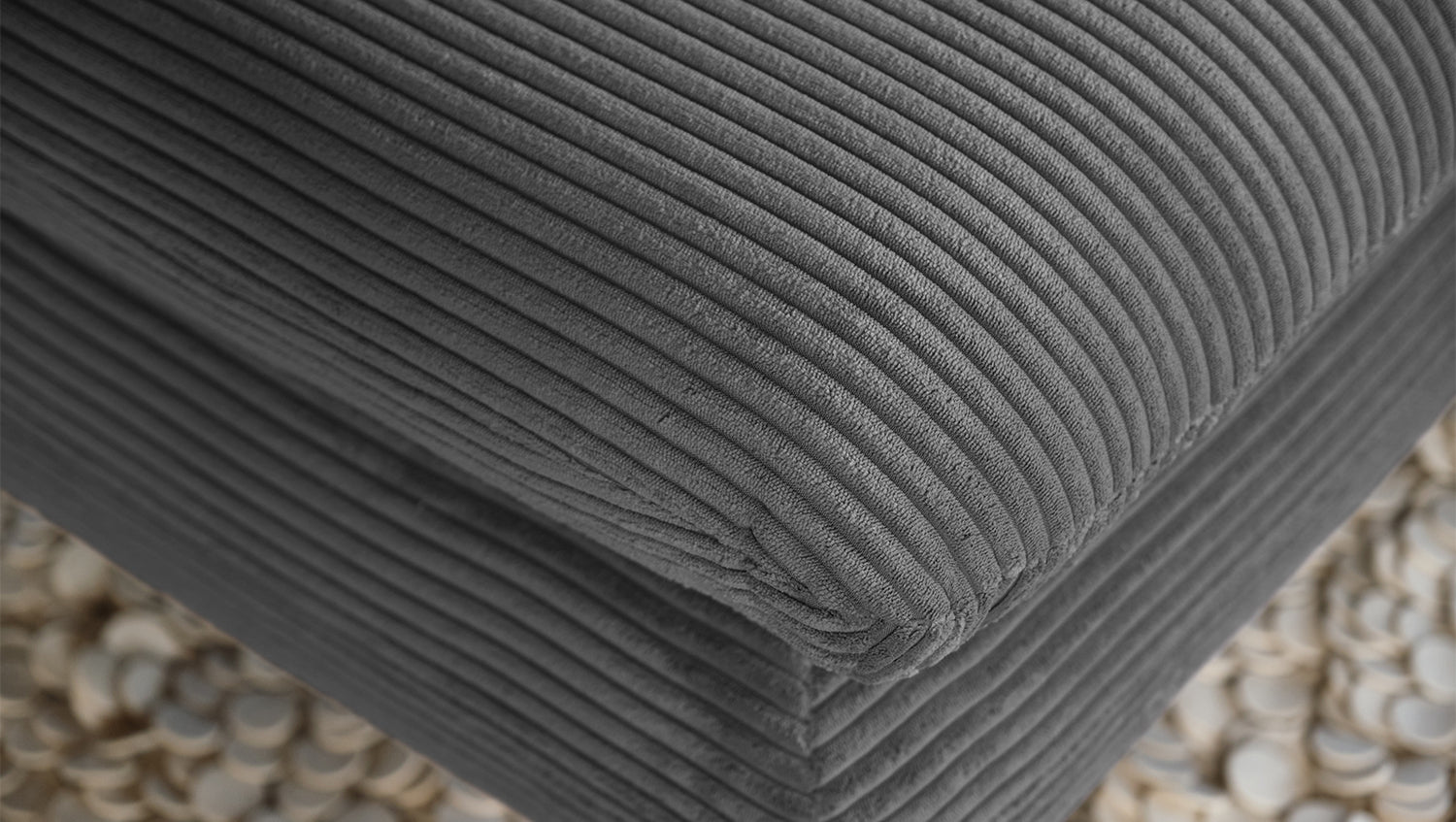 KAWOLA Longseat CHARME Cord grau