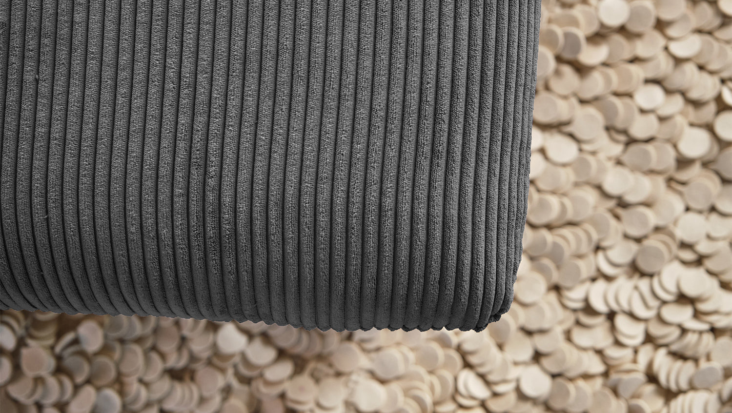 KAWOLA Longseat CHARME Cord grau