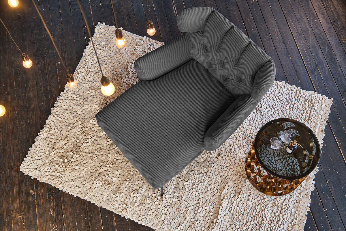 KAWOLA Longseat CHARME Cord grau