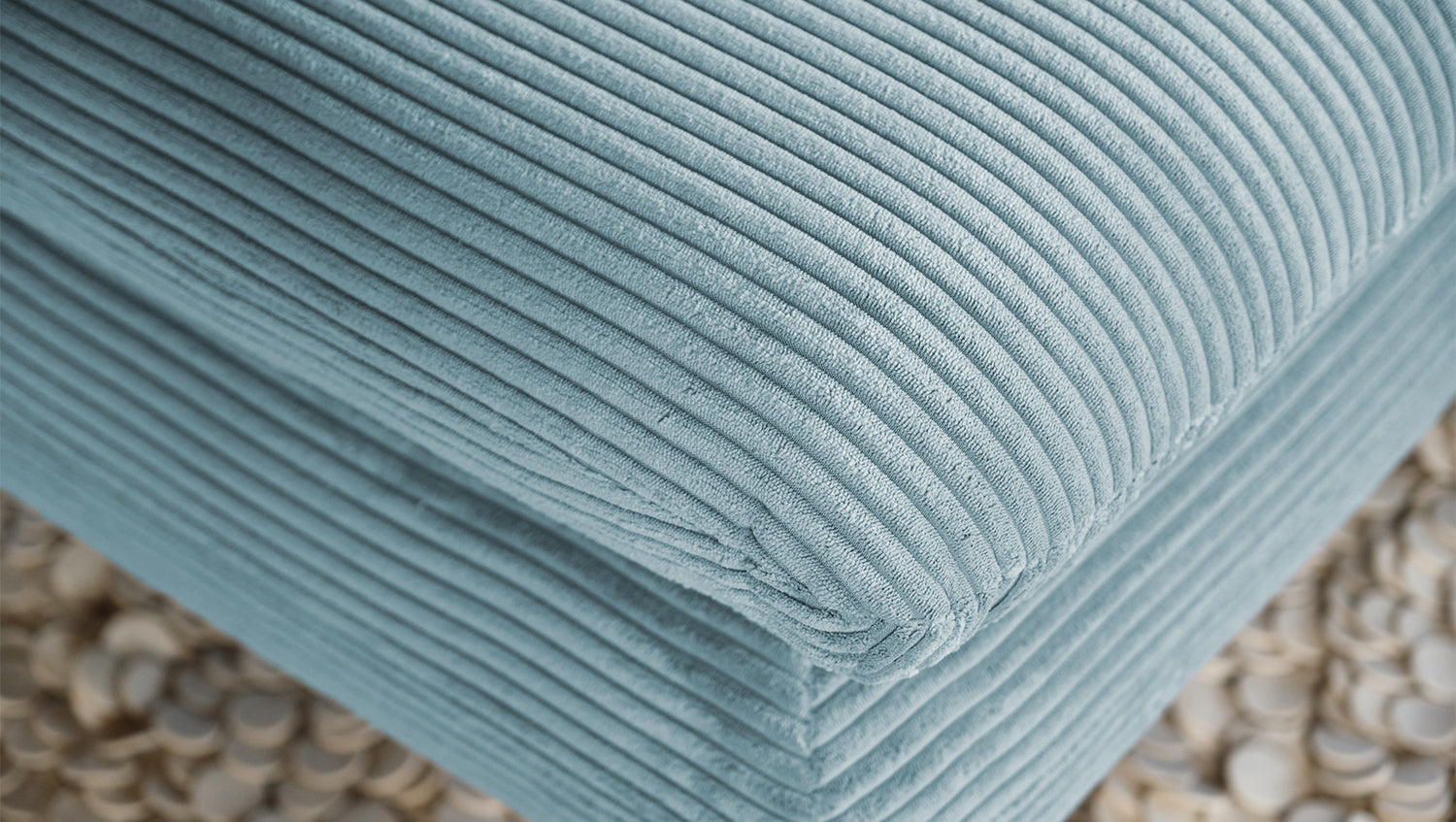 KAWOLA Longseat CHARME Cord hellblau