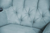 KAWOLA Longseat CHARME Cord hellblau