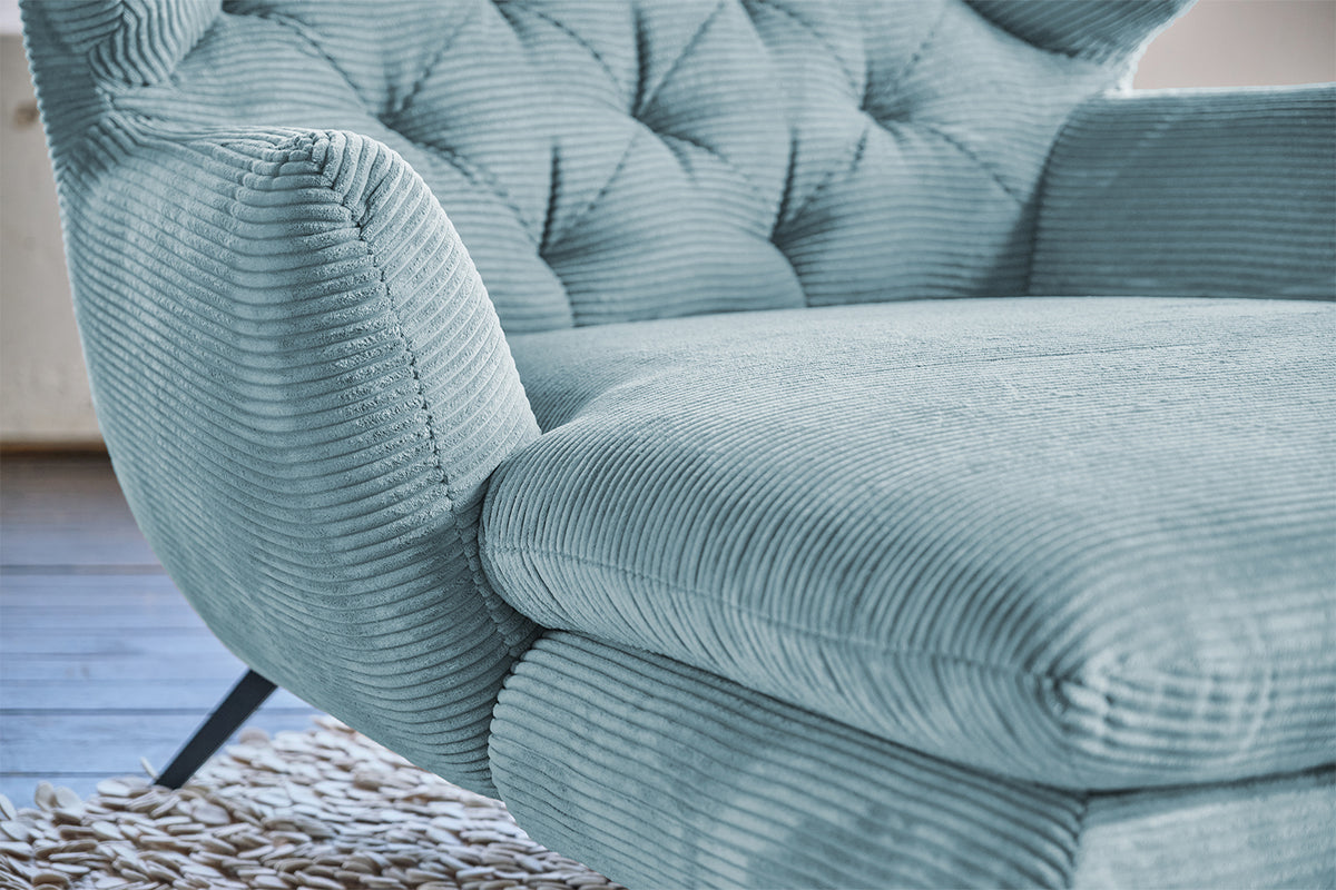 KAWOLA Longseat CHARME Cord hellblau