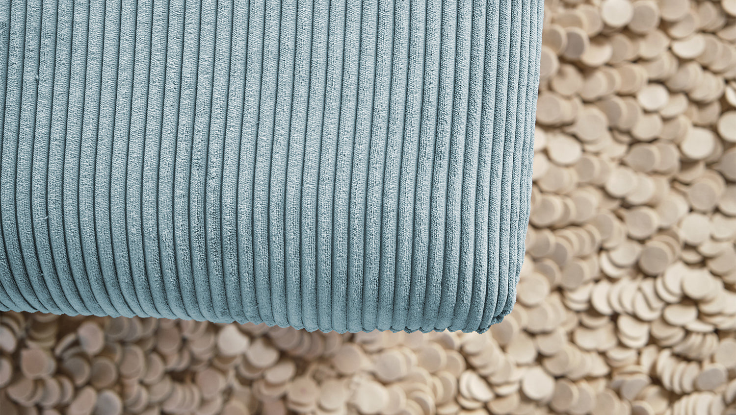 KAWOLA Longseat CHARME Cord hellblau