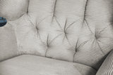 KAWOLA Longseat CHARME Cord hellgrau