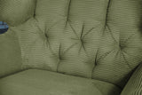 KAWOLA Longseat CHARME Cord olivgrün