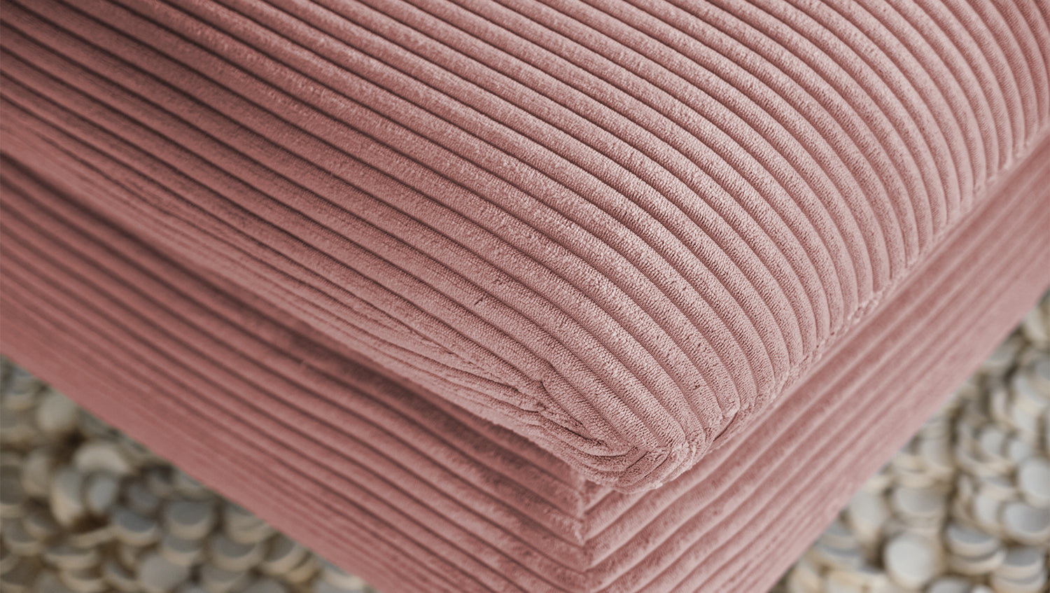 KAWOLA Longseat CHARME Cord rosa