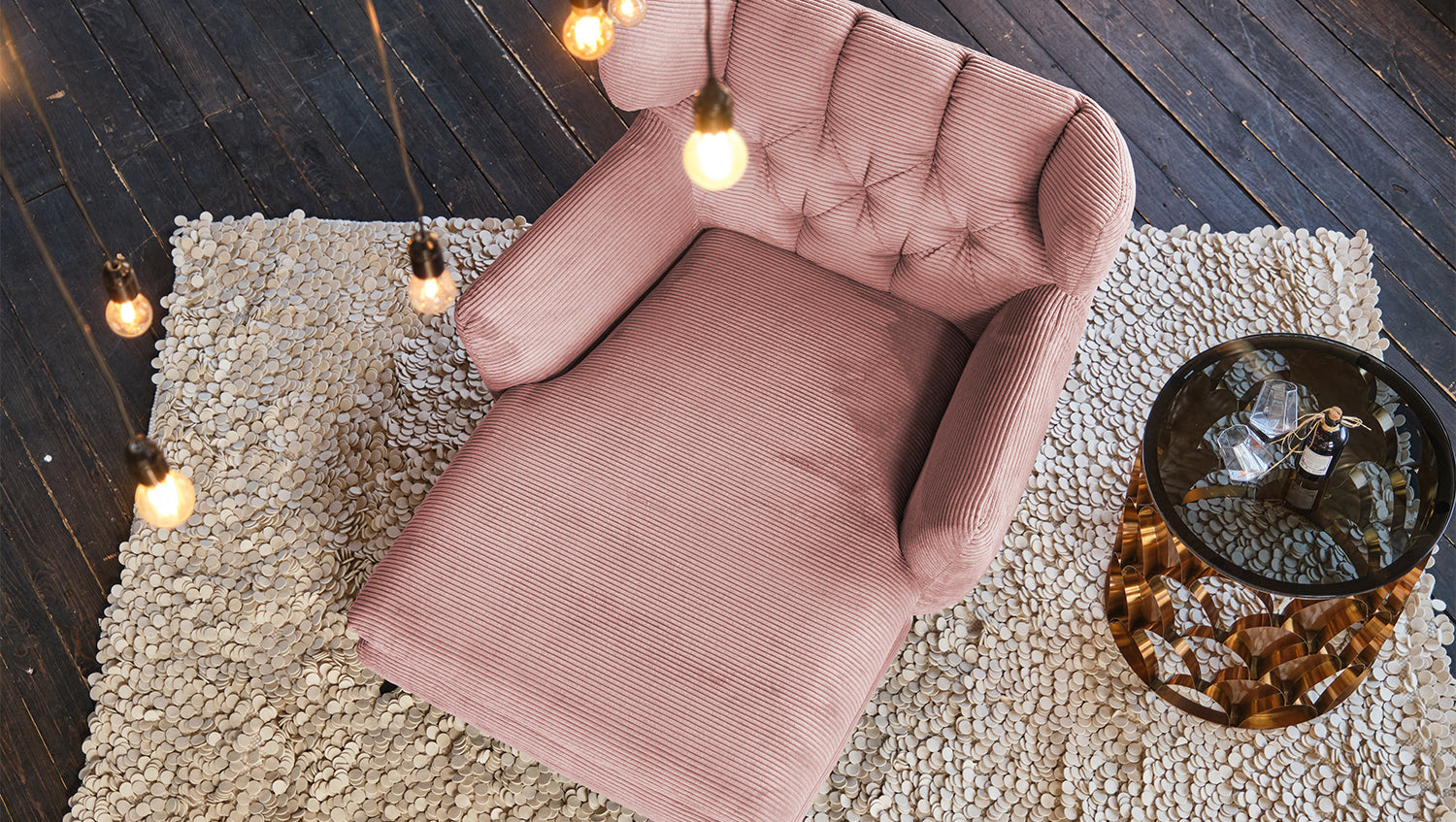 KAWOLA Longseat CHARME Cord rosa