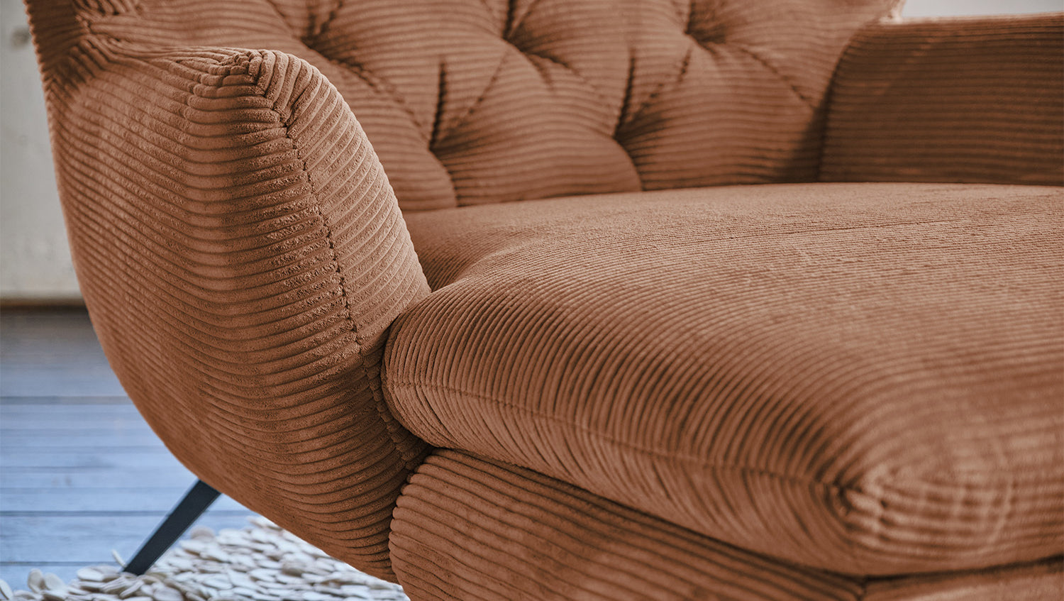 KAWOLA Longseat CHARME Cord rost