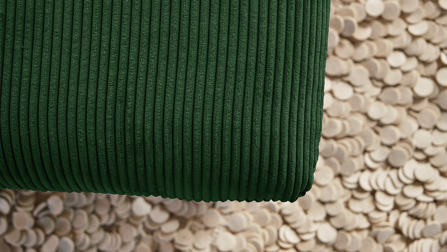 KAWOLA Longseat CHARME Cord smaragd
