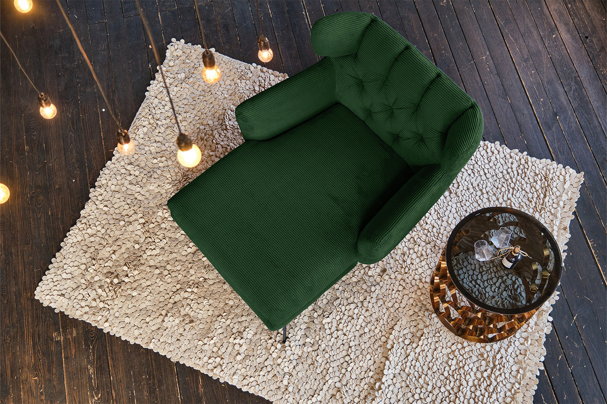 KAWOLA Longseat CHARME Cord smaragd