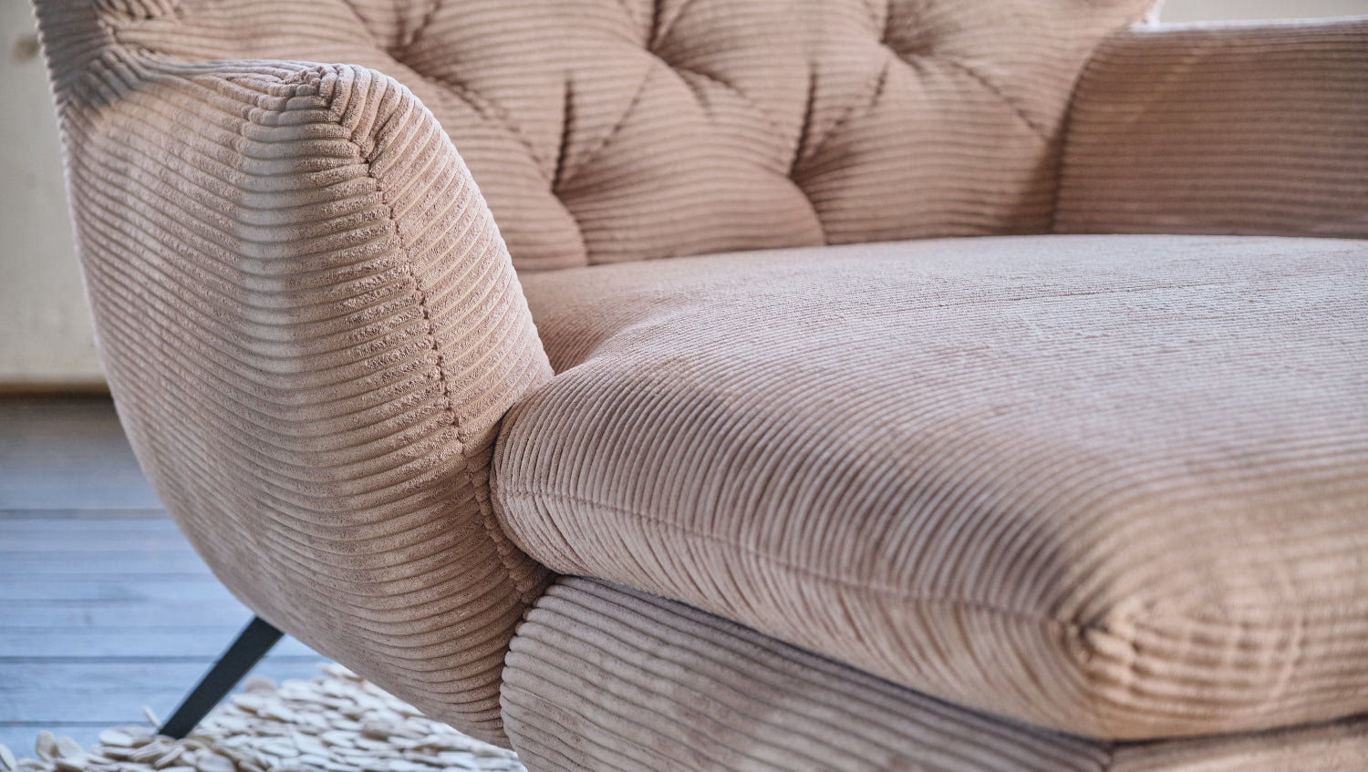 KAWOLA Longseat CHARME Cord taupe