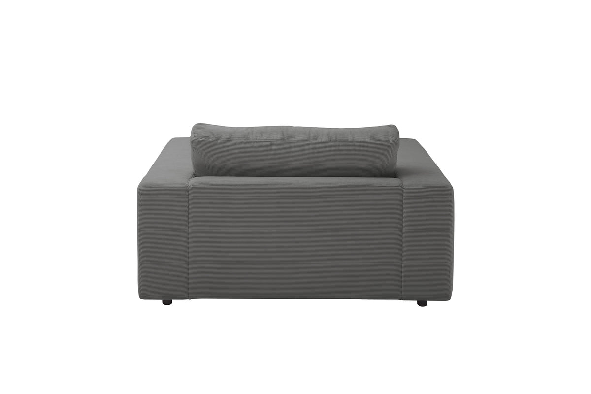 KAWOLA Longseat MADELINE Feincord anthrazit