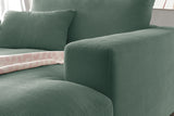KAWOLA Longseat MADELINE Feincord grün