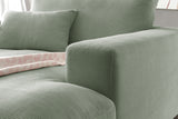 KAWOLA Longseat MADELINE Feincord olivgrün