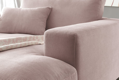 KAWOLA Longseat MADELINE Feincord rosa