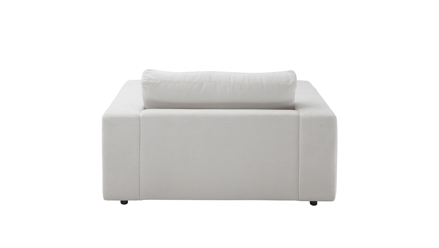 KAWOLA Longseat MADELINE Feincord weiß