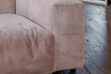 KAWOLA Loveseat MIA Modularer Sessel 4-tlg. Cord taupe