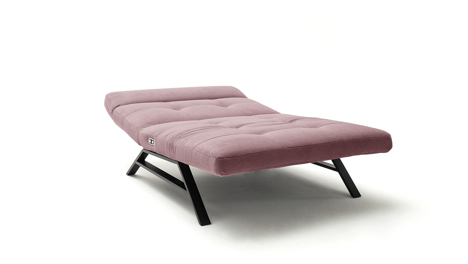 KAWOLA Relaxliege AMERIVA motorisch Maxi Feincord rosa