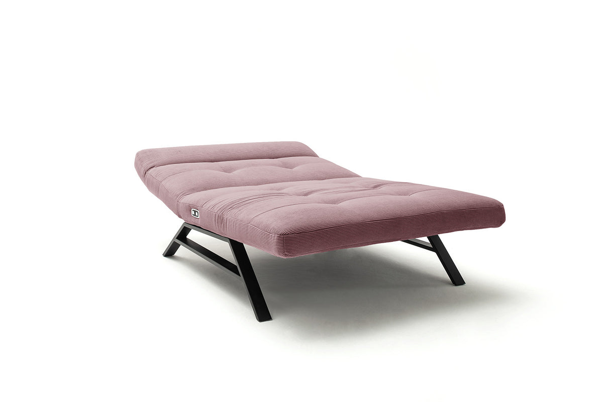 KAWOLA Relaxliege AMERIVA motorisch Maxi Feincord rosa
