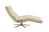 KAWOLA Relaxliege LETICIA motorisch Stoff beige
