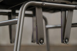 KAWOLA Relaxsessel ROWA Sessel Leder grau inklusive Hocker