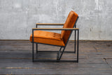 KAWOLA Sessel ARLY Polstersessel Bezug Velvet cognac
