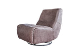 KAWOLA Sessel CINE Relaxsessel elektrisch verstellbar Leder taupe