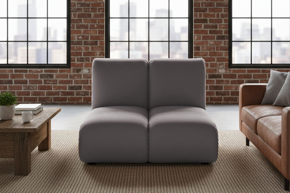 KAWOLA Sessel LAYLA Sitzelement Velvet taupe