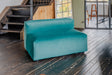 KAWOLA Sessel MIA Velvet grün