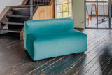 KAWOLA Sessel MIA Velvet grün