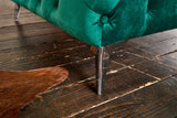 KAWOLA Sessel NARLA Chesterfield Loungesessel Velvet grün