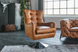 KAWOLA Sessel Relexa Leder cognac B/H/T: