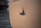 KAWOLA Sessel SARI Relaxsessel drehbar Leder braun