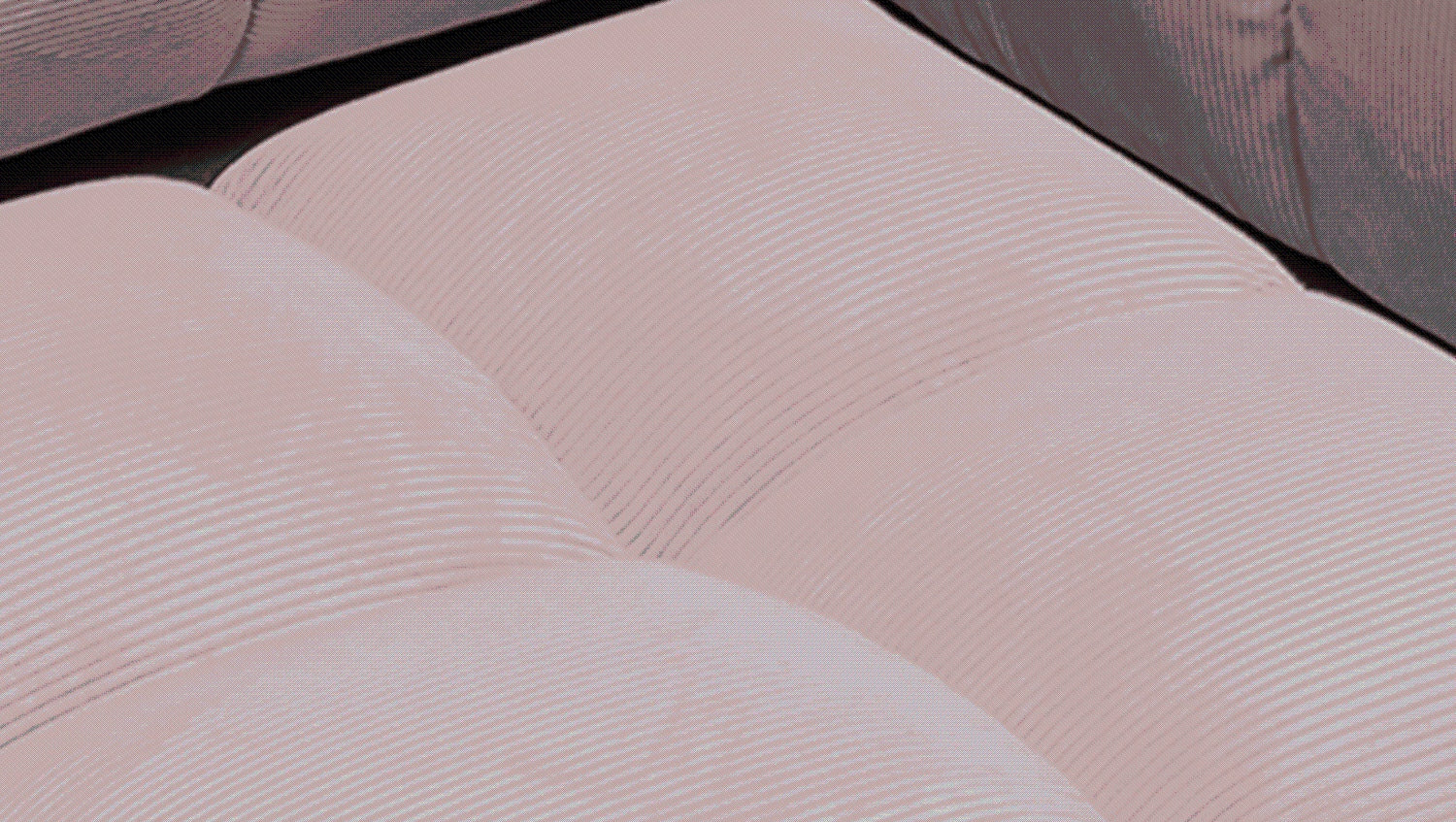KAWOLA Sessel VIVIEN Drehsessel Feincord rosa