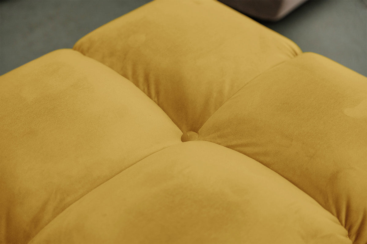 KAWOLA Sessel VIVIEN Drehsessel Velvet curry