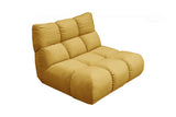 KAWOLA Sessel VIVIEN Drehsessel Velvet curry