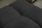 KAWOLA Sessel VIVIEN Drehsessel Velvet schwarz