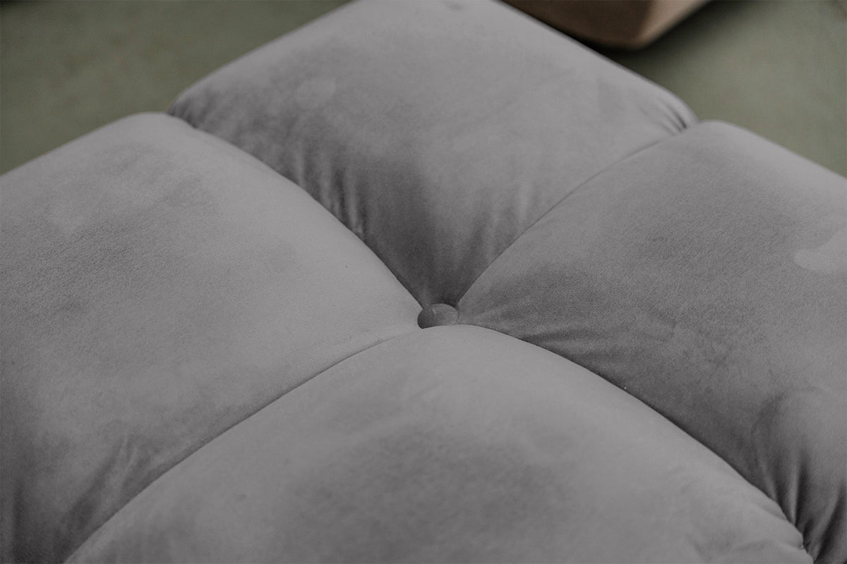 KAWOLA Sessel VIVIEN Drehsessel Velvet stone