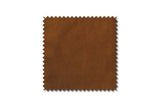 KAWOLA Sofa ARLY Polsterbank Bezug Velvet cognac