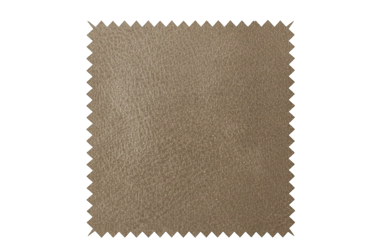 KAWOLA Sofa CELESTE 4-Sitzer mit Hocker Lederfaserstoff anthrazit