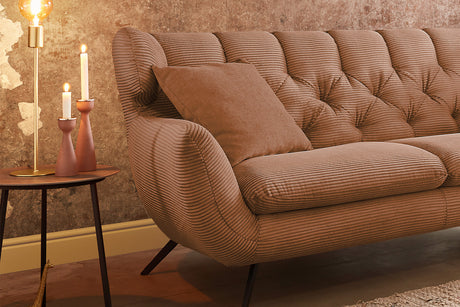 KAWOLA Sofa CHARME Cord rost