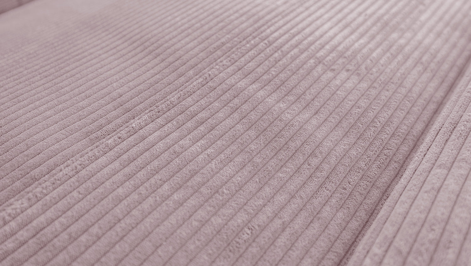KAWOLA Sofa LAISKA Ecksofa Cord rosa