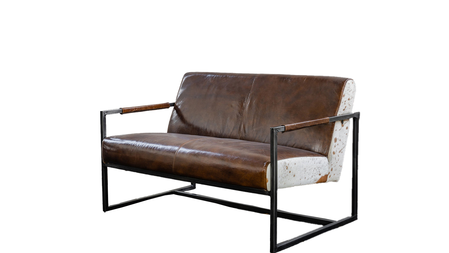 KAWOLA Sofa LIANO Vintage Leder braun