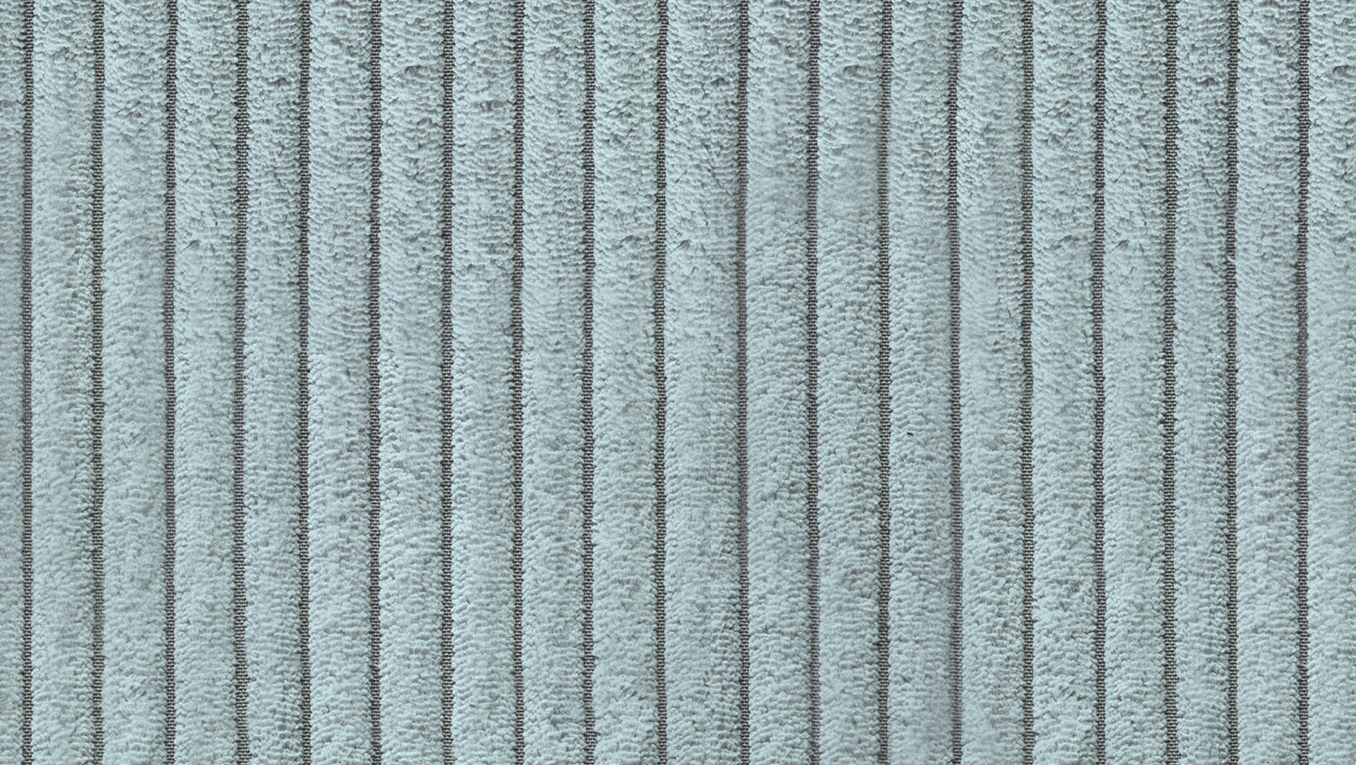 KAWOLA Sofa MADELINE 2-Sitzer Cord hellblau
