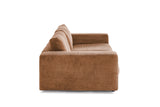 KAWOLA Sofa MADELINE 2-Sitzer Cord rost