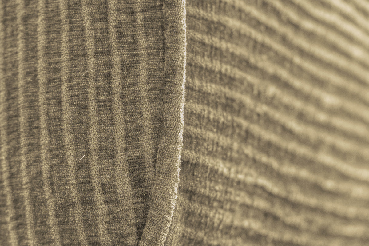 KAWOLA Sofa NELE 3-Sitzer Cord beige