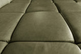 KAWOLA Sofa NELSON Ecksofa Leder olivgrün