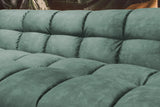 KAWOLA Sofa ROSARIO Velvet petrol