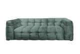 KAWOLA Sofa ROSARIO Velvet petrol